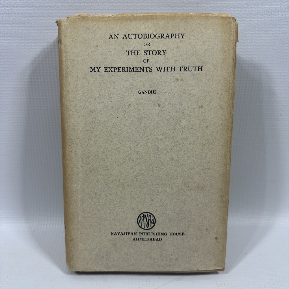 Vintage 1956 An Autobiography My Experiments With Truth Gandhi HC Navajivan